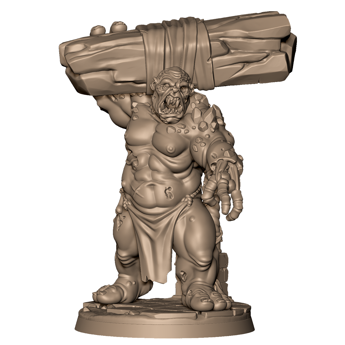 Rock Troll by Menagerie Miniature