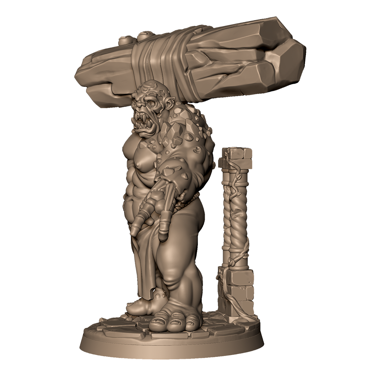 Rock Troll by Menagerie Miniature