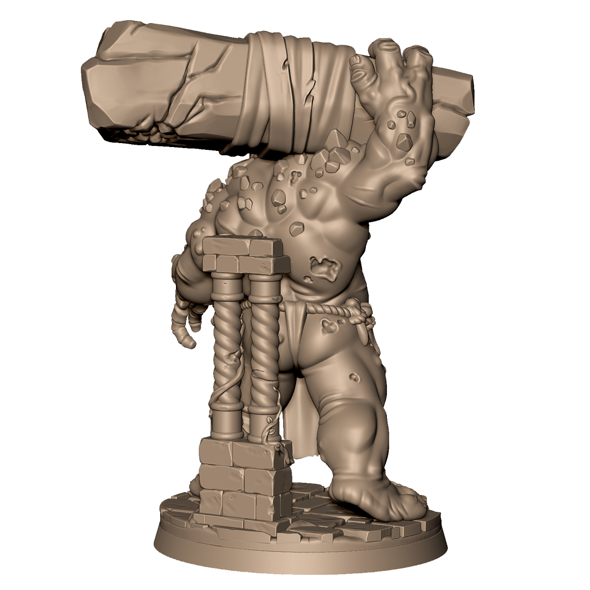 Rock Troll by Menagerie Miniature