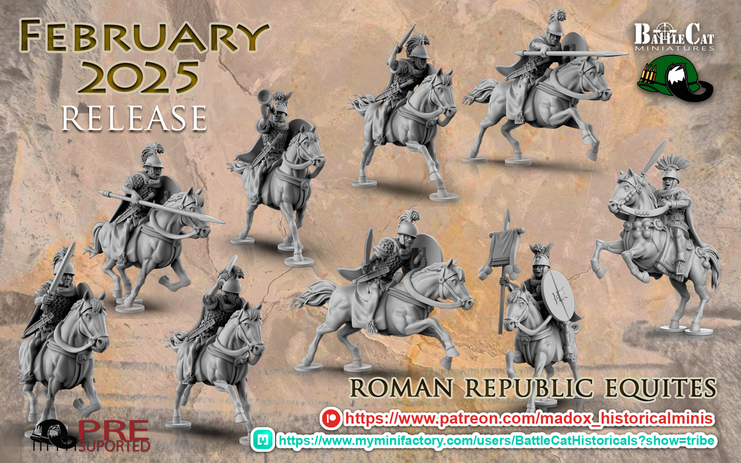 Roman Republic Equites by BattleCat Miniatures