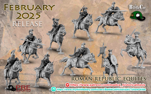 Roman Republic Equites by BattleCat Miniatures