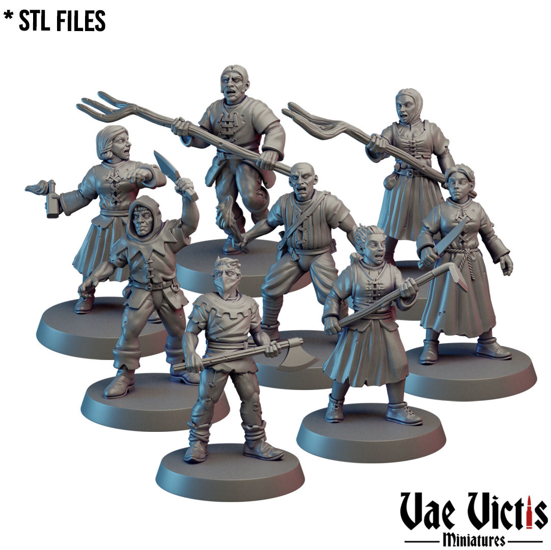 Human Ruffians Unit by Vae Victis Miniatures