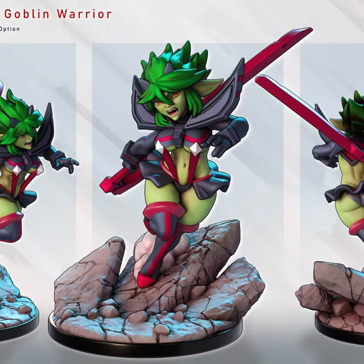 Rykko Gobblade – Goblin Warrior by Gaz Minis
