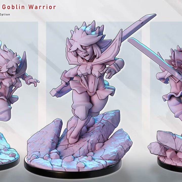 Rykko Gobblade – Goblin Warrior by Gaz Minis