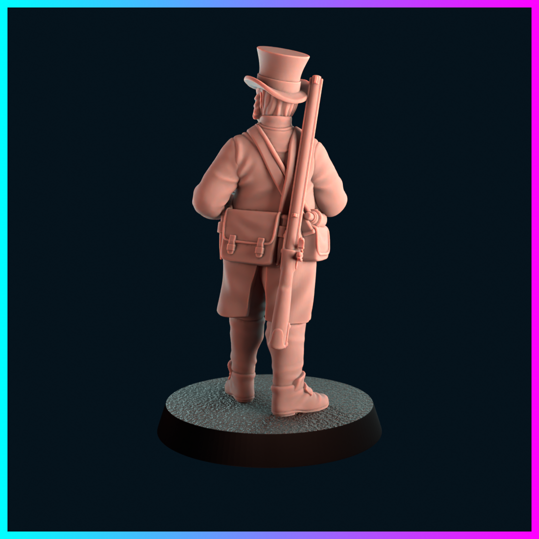 Napoleonic Dread Royal Navy Investigator by koolkiwi Miniatures