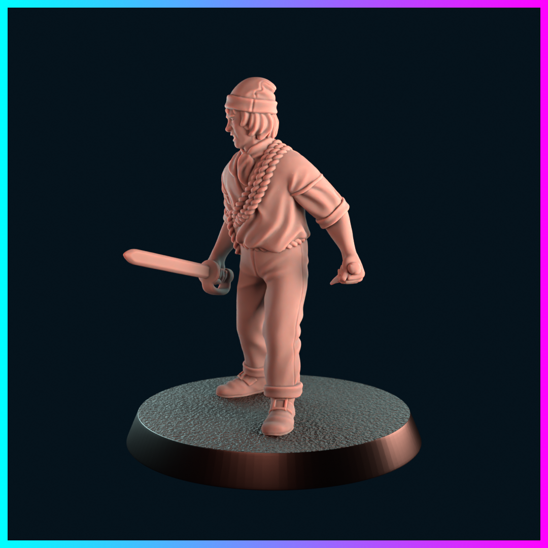 Napoleonic Dread Royal Navy Seaman by koolkiwi Miniatures