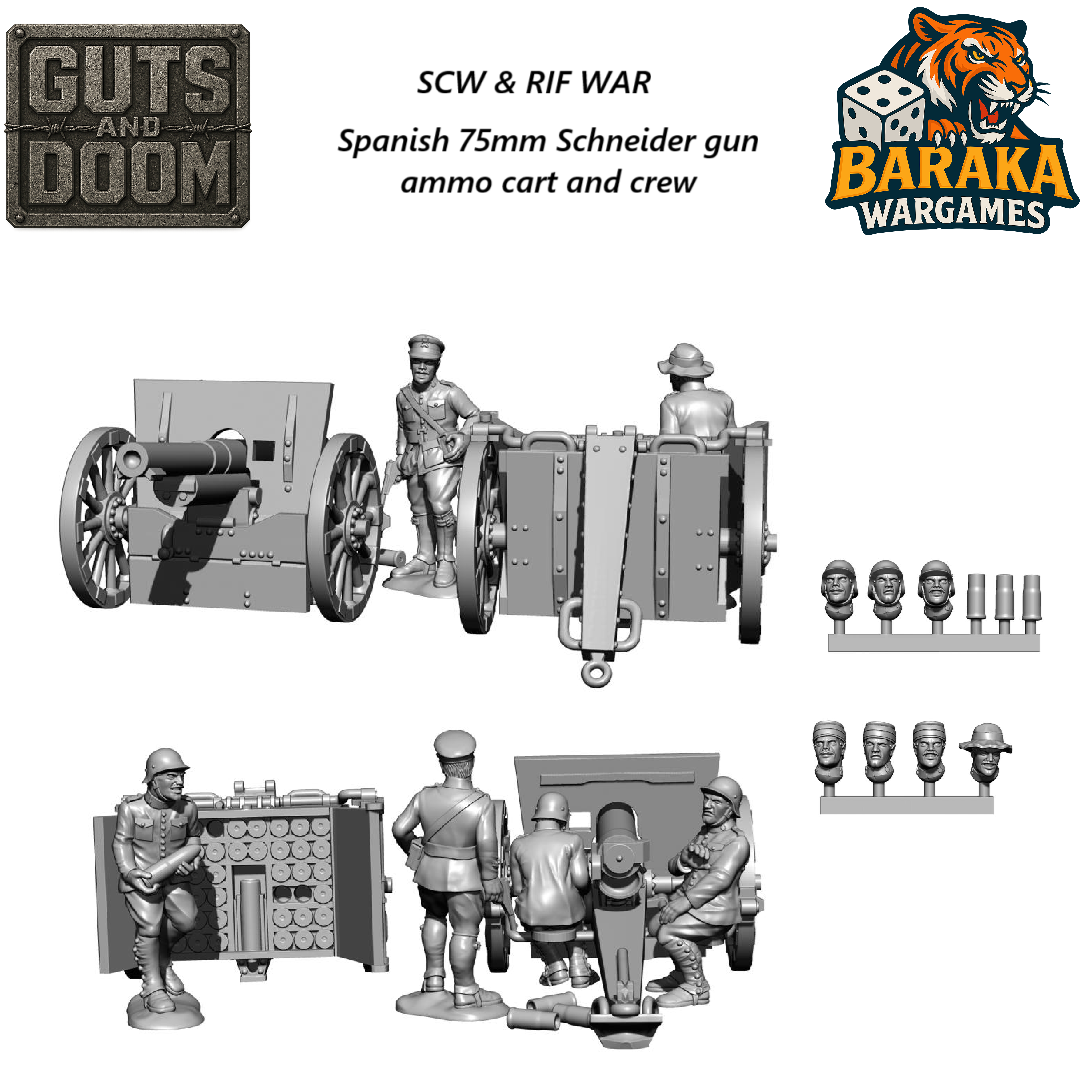 Rif War Spanish Army Deal by Baraka Wargames and Miniatures