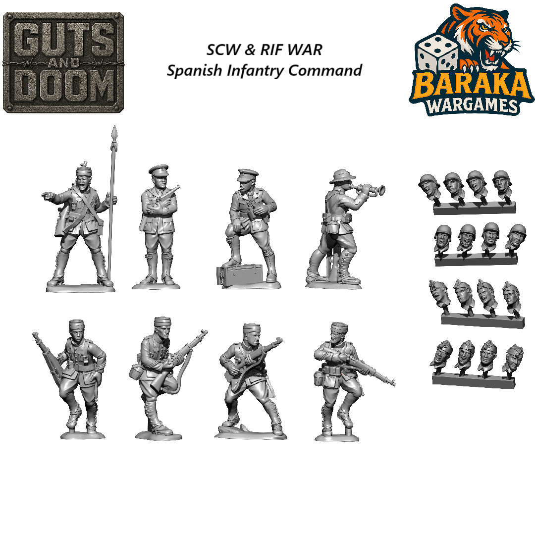 Rif War Spanish Army Deal by Baraka Wargames and Miniatures