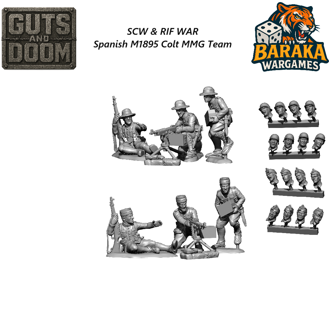 Rif War Spanish Army Deal by Baraka Wargames and Miniatures