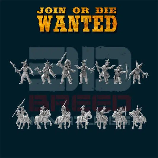 Sioux Pack by 3d Breed Miniatures