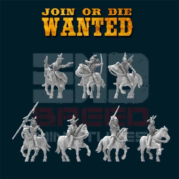 Sioux Pack by 3d Breed Miniatures