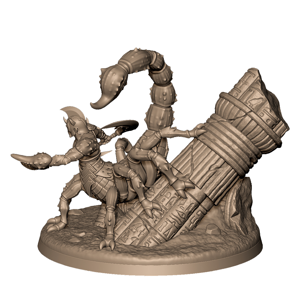 Egyptian Scorpion Man by Menagerie Miniature