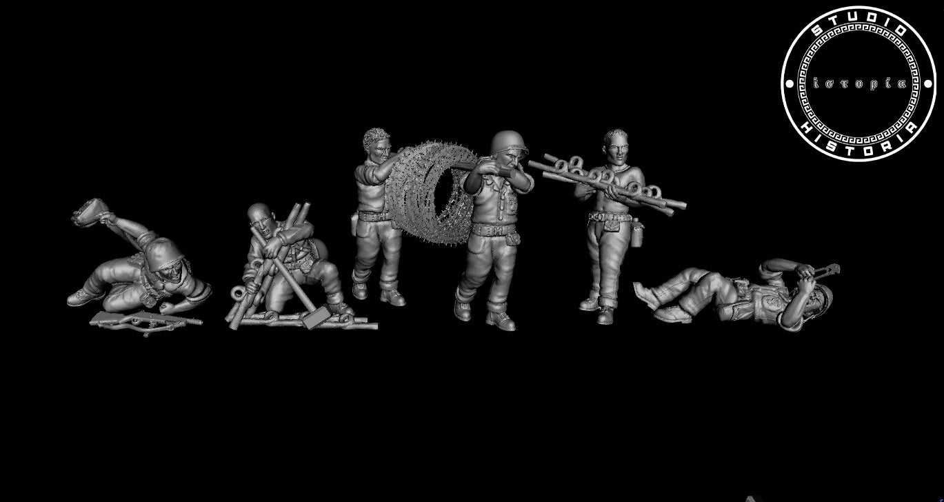USMC Combat Engineers with Demolitions Equipment.