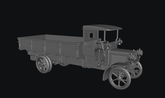 Rif War/SCW Spanish HISPANO SUIZA 30/40 C.V. TRUCK and Driver by Baraka Wargames and Miniatures