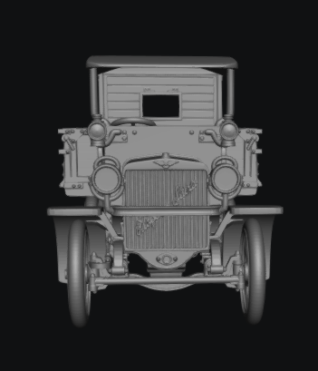 Rif War/SCW Spanish HISPANO SUIZA 30/40 C.V. TRUCK and Driver by Baraka Wargames and Miniatures