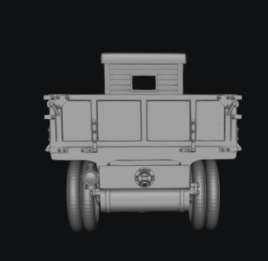 Rif War/SCW Spanish HISPANO SUIZA 30/40 C.V. TRUCK and Driver by Baraka Wargames and Miniatures