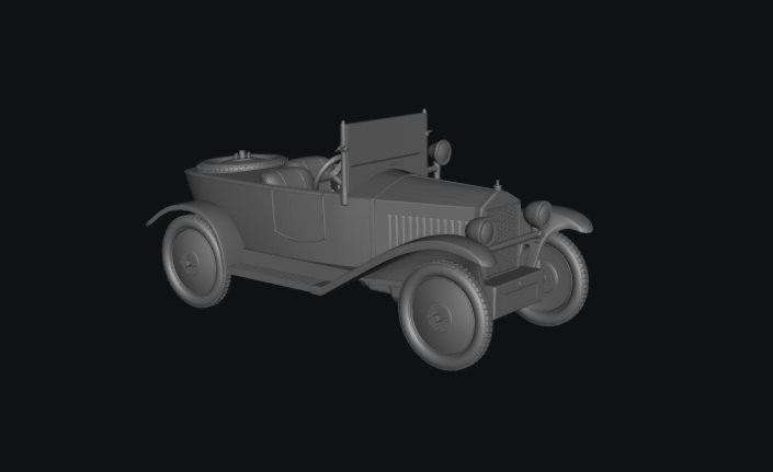 Rif War/SCW Spanish CEYC 1921 Car by Baraka Wargames and Miniatures