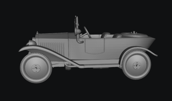 Rif War/SCW Spanish CEYC 1921 Car by Baraka Wargames and Miniatures