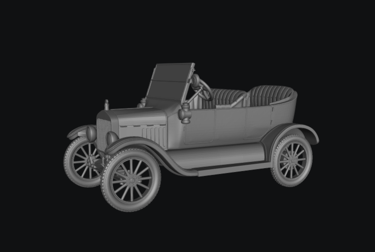 Ford Model T Car by Baraka Wargames and Miniatures