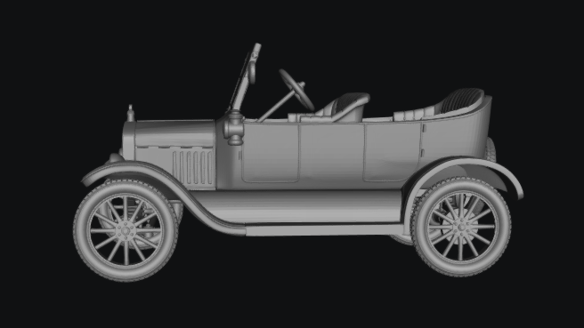 Ford Model T Car by Baraka Wargames and Miniatures