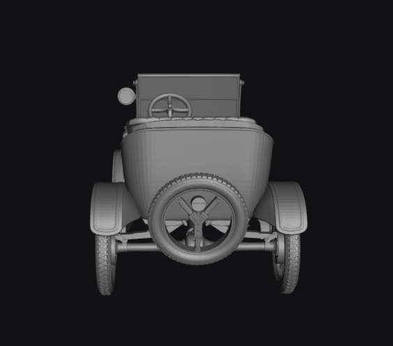 Ford Model T Car by Baraka Wargames and Miniatures