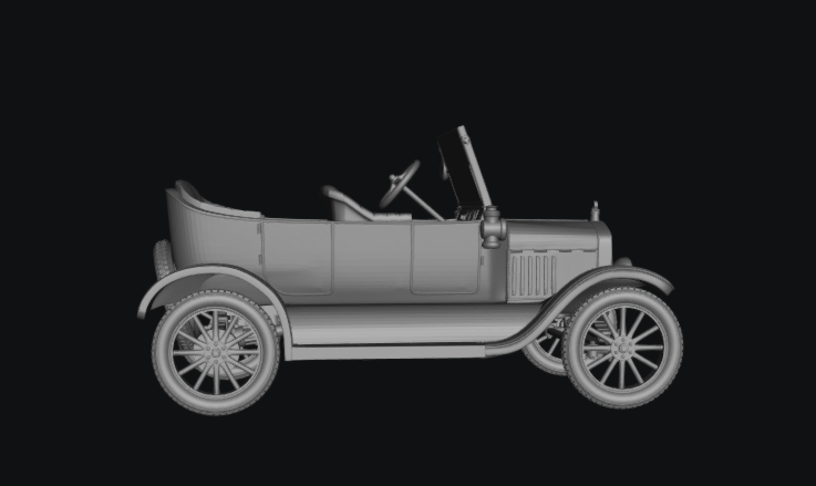 Ford Model T Car by Baraka Wargames and Miniatures