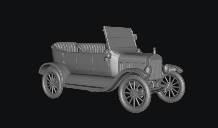 Ford Model T Car by Baraka Wargames and Miniatures