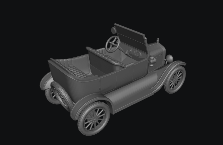 Ford Model T Car by Baraka Wargames and Miniatures