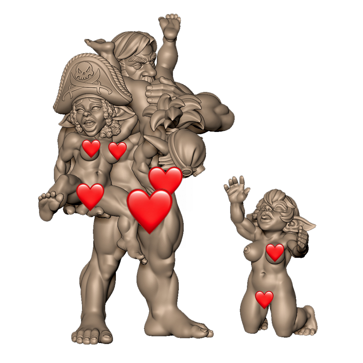 Goblin Pirate Booty 2 by Menagerie Miniature (18+)