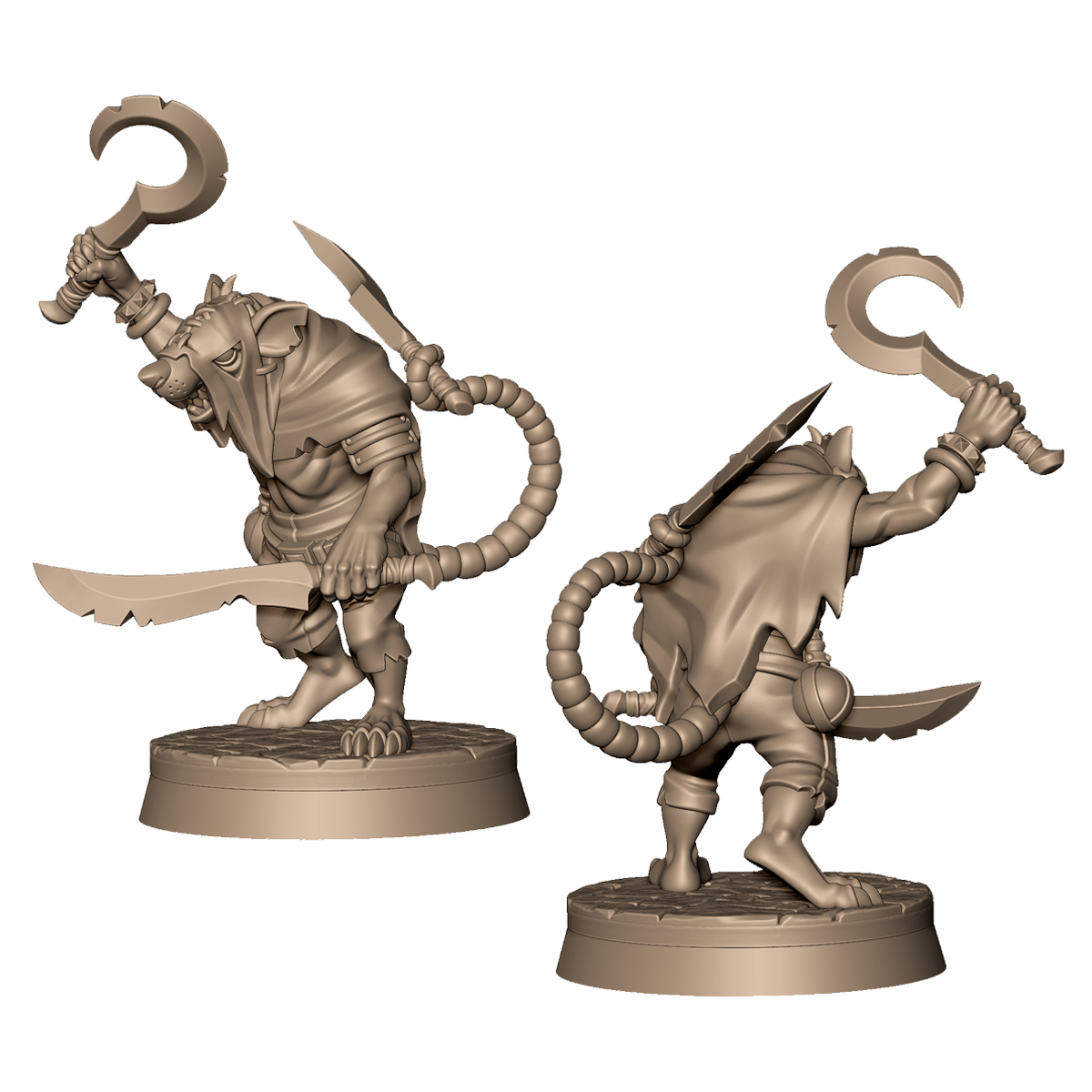 Ratfolk A by Menagerie Miniature