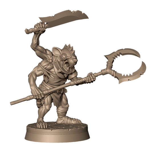 Ratfolk C by Menagerie Miniature