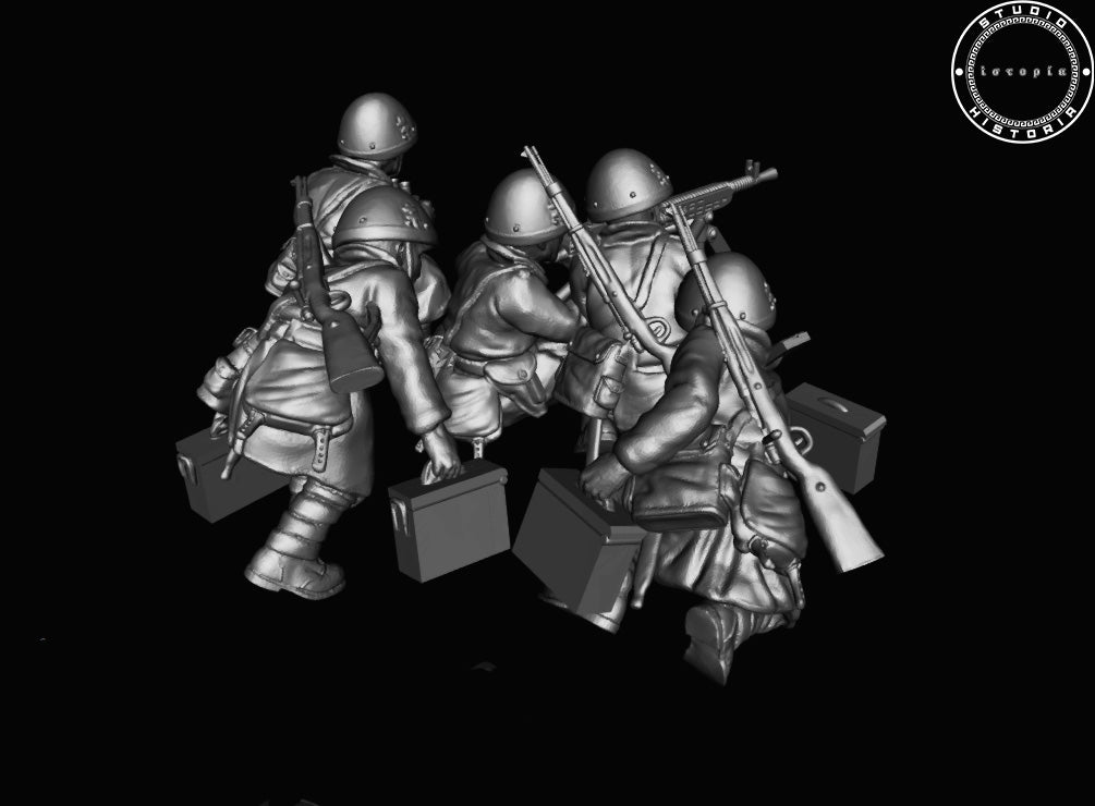 Slovak Winter ZB53 MG Team