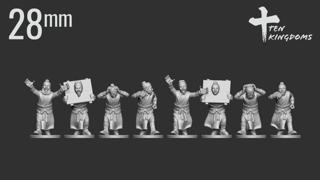 Song Dynasty Hostages by Ten Kingdoms Miniatures