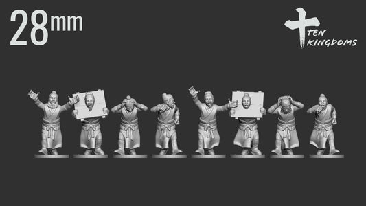 Song Dynasty Hostages by Ten Kingdoms Miniatures.