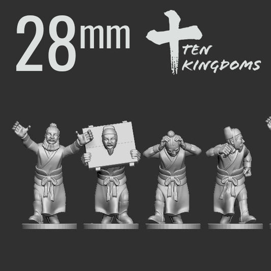 Song Dynasty Hostages by Ten Kingdoms Miniatures