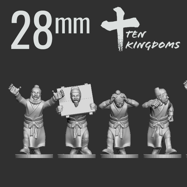 Song Dynasty Hostages by Ten Kingdoms Miniatures.