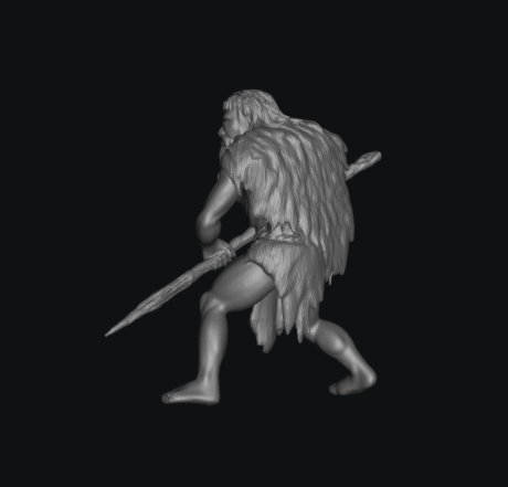 Spear Warrior I by Ikarus Forge