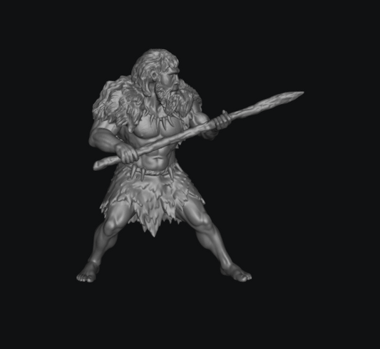 Spear Warrior II by Ikarus Forge
