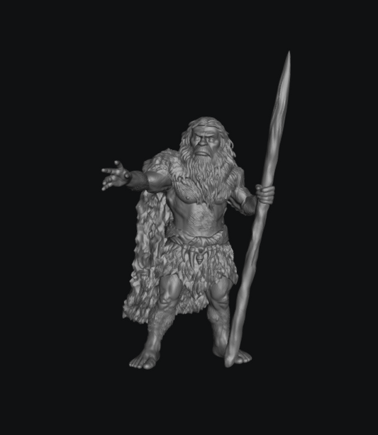 Standing Spear Warrior by Ikarus Forge