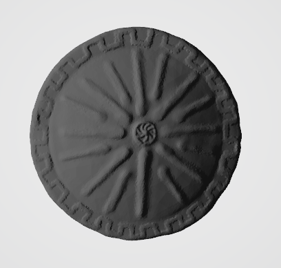 Phalangite Shield Macedonian Sunburst 2