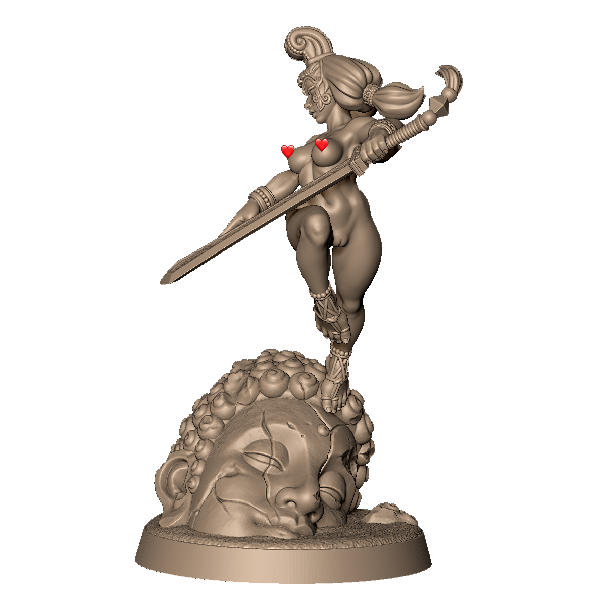 Sword Mistress by Menagerie Miniature