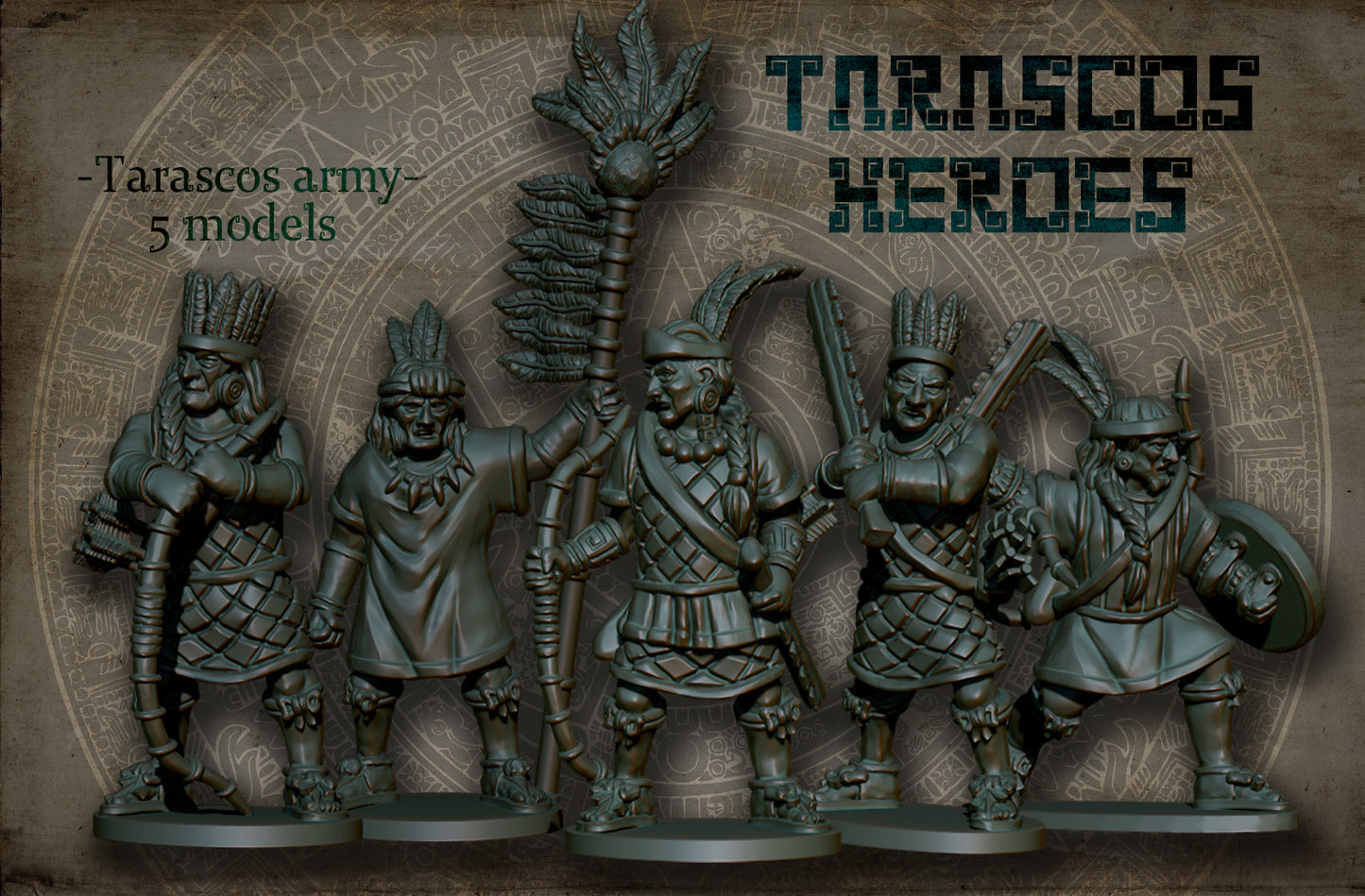Aztec Tarascos Heroes