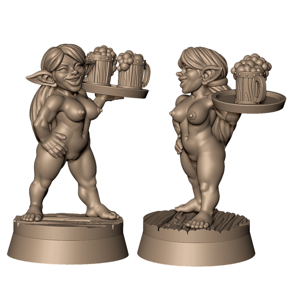 Goblin Tavern Wench by Menagerie Miniature