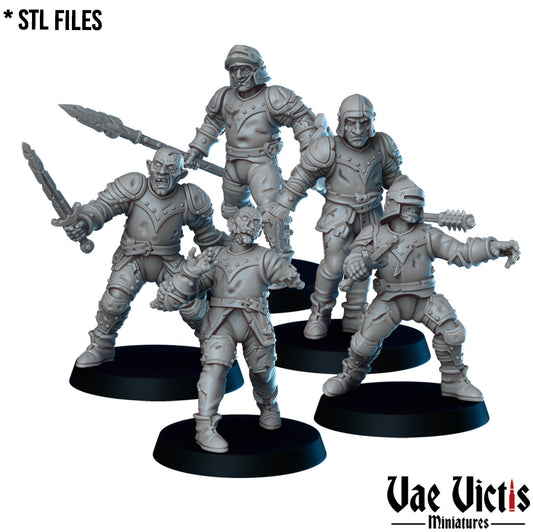 Undead Guard Unit by Vae Victis Miniatures