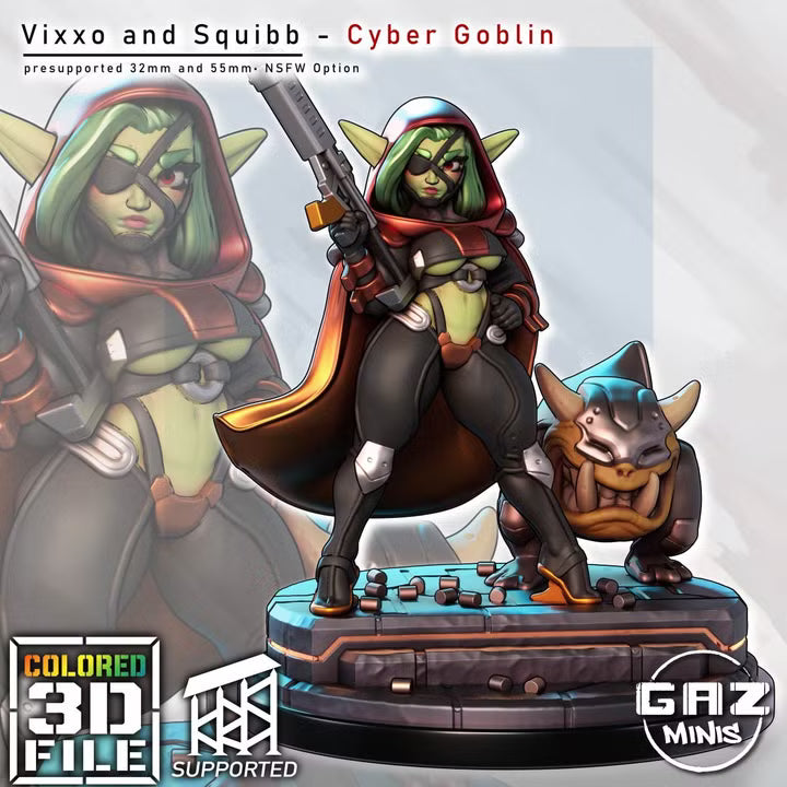 Vixxo Chrome Shot by Gaz Minis
