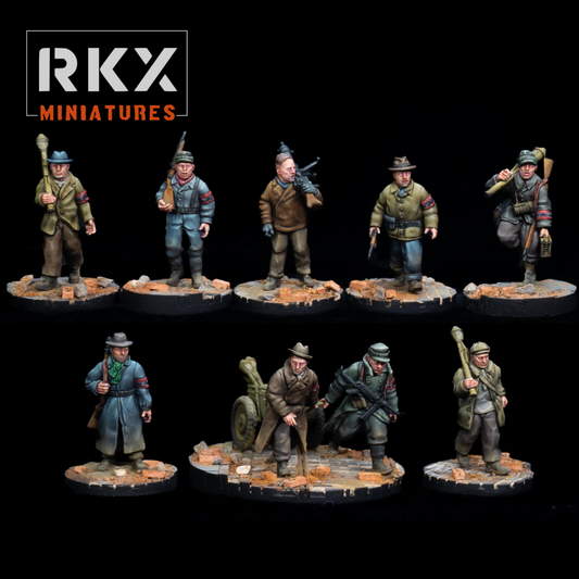 Volkstruum Marching Squad by RKX Miniatures