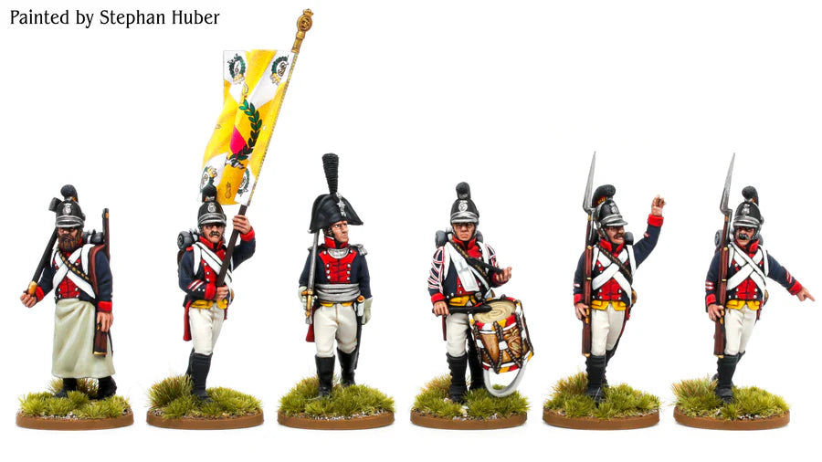 Baden Line Infantry Command 1 (1806-1809) by Piano Wargames