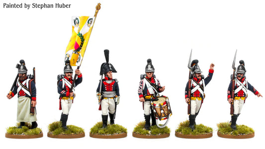Baden Line Infantry Command 1 (1806-1809) by Piano Wargames