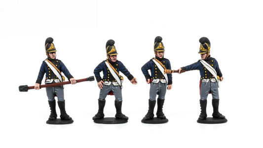 Baden Foot Artillery Crew Firing (1806-1809) by Piano Wargames