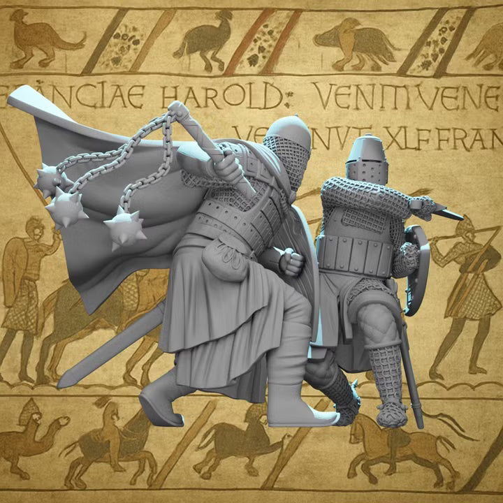 Knight vs Medieval Rus - Wargaming diorama